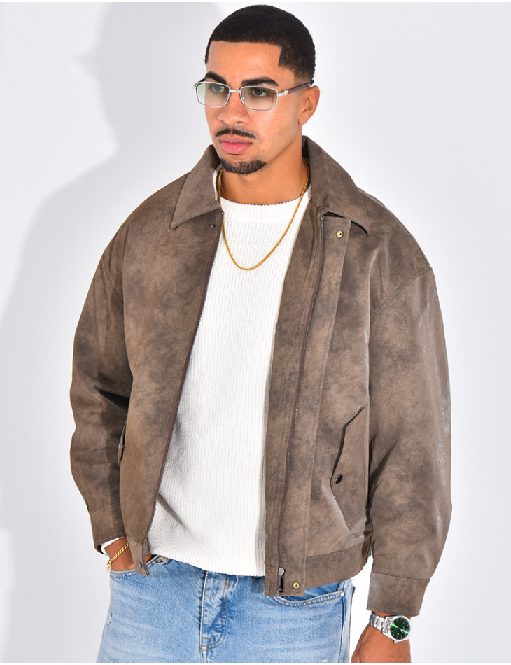 Veste homme large