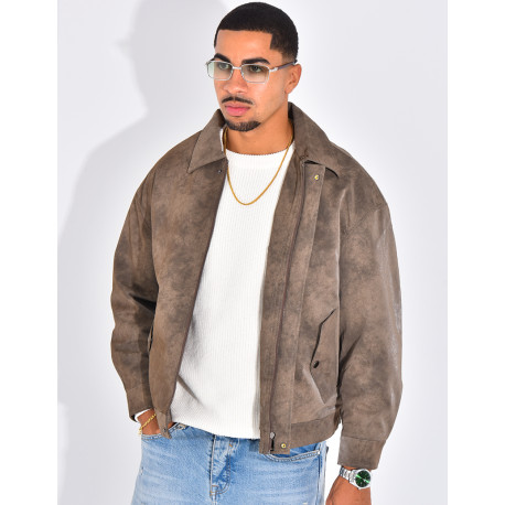 Veste homme large