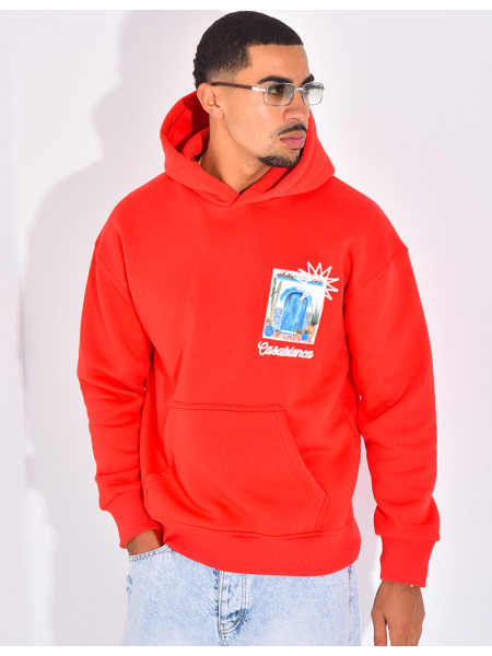 Sweat à capuche "Casablanca"