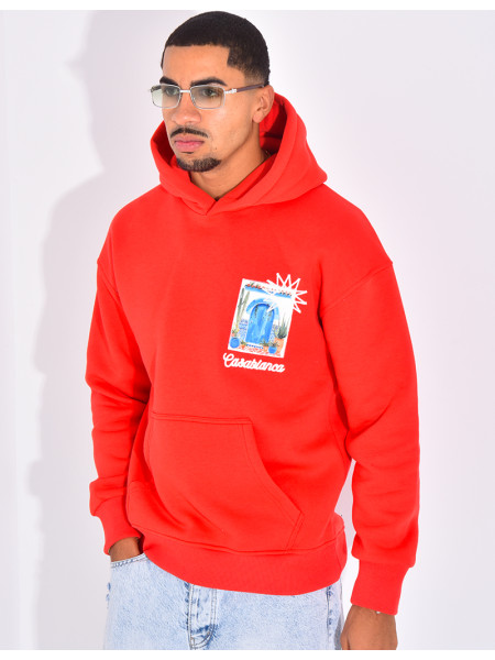 Sweat à capuche "Casablanca"