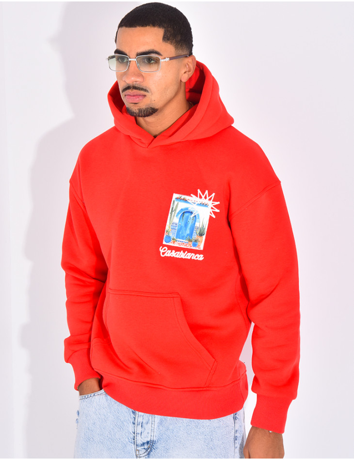 Sweat à capuche "Casablanca"