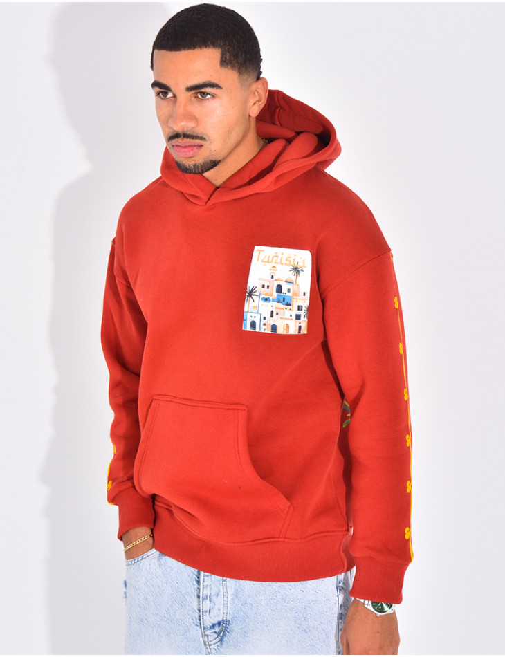 Sweat à capuche "Tunisia"