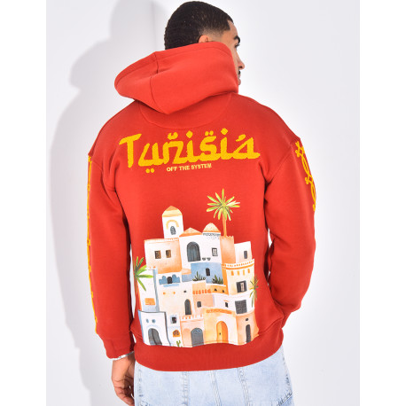 Sweat à capuche "Tunisia"