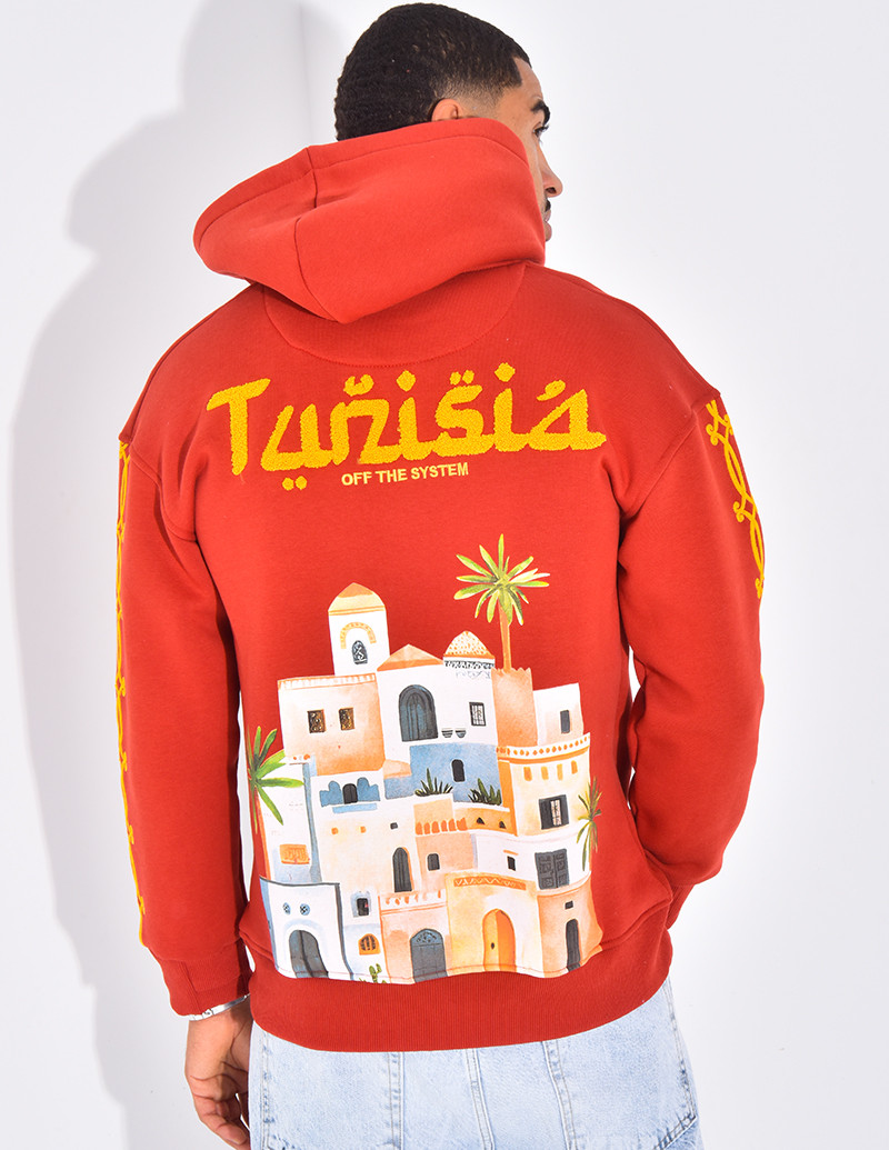 Sweat à capuche "Tunisia"