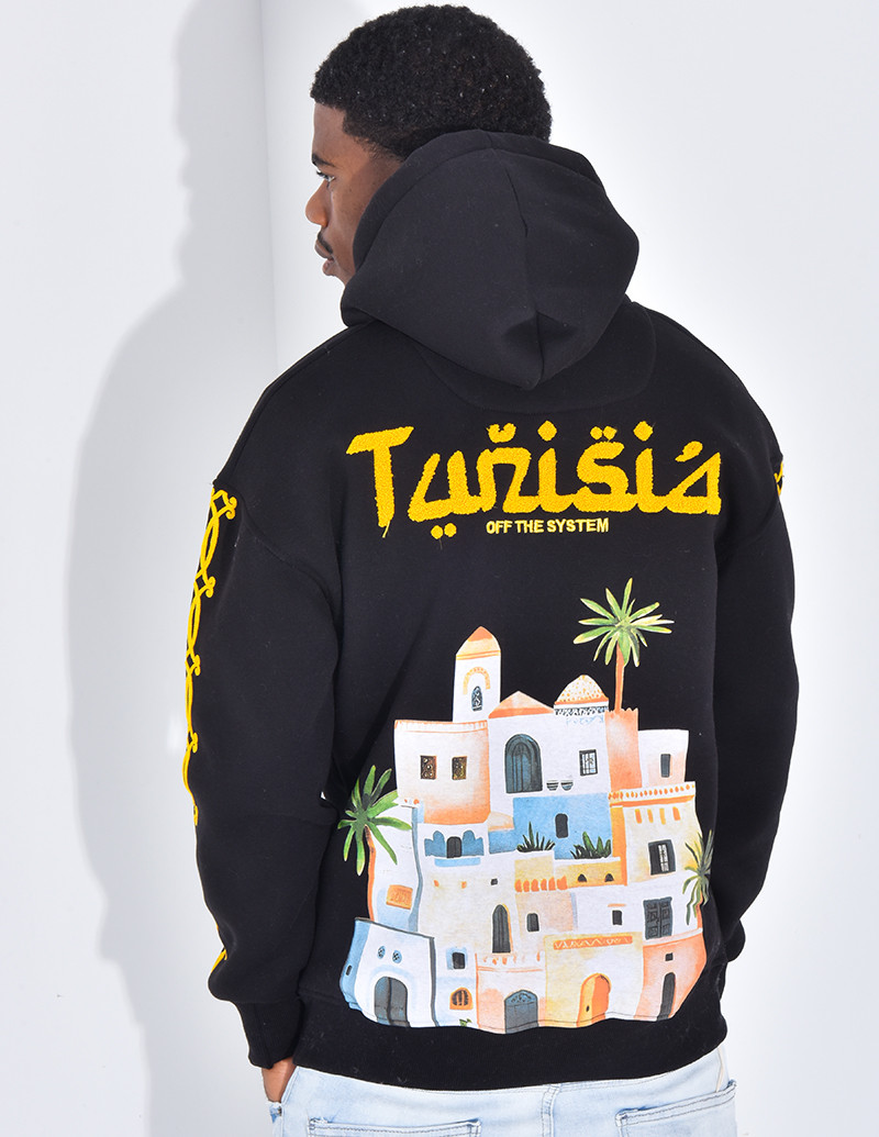 Sweat à capuche "Tunisia"