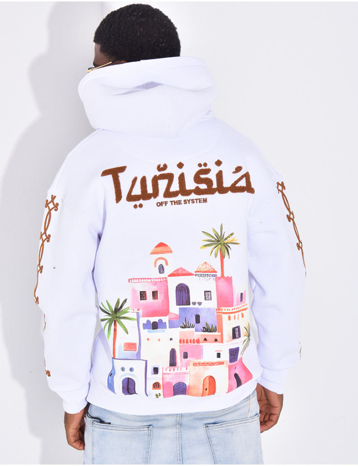 Sweat à capuche "Tunisia"