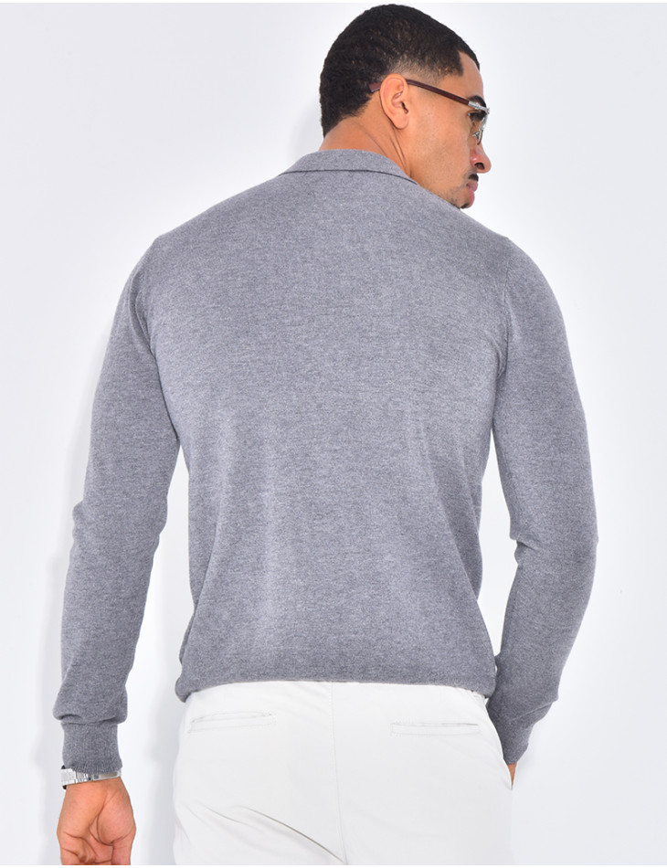 Pull côtelé