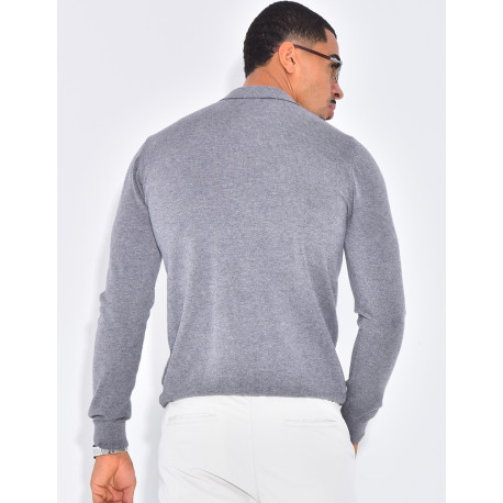 Pull côtelé