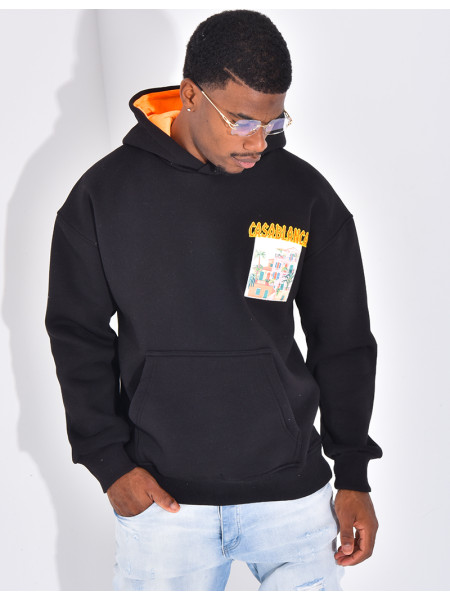 Sweat à capuche "Casablanca"