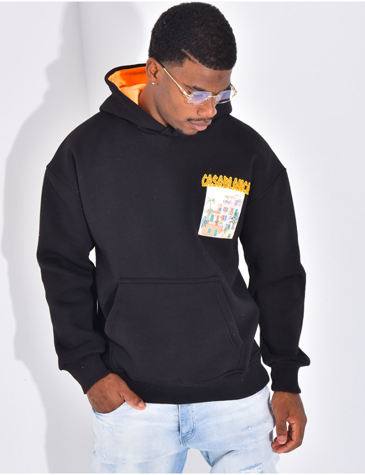 Sweat à capuche "Casablanca"
