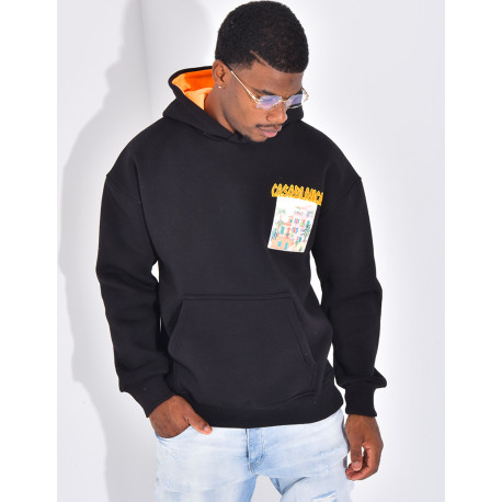 Sweat à capuche "Casablanca"