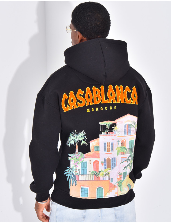 Sweat à capuche "Casablanca"