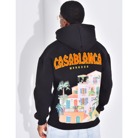 Sweat à capuche "Casablanca"