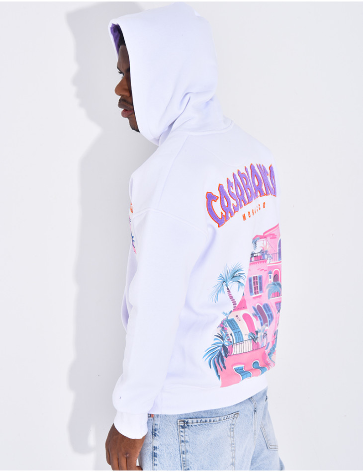 Sweat à capuche "Casablanca"