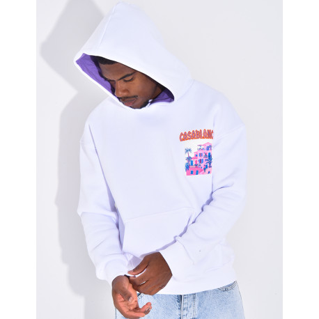 Sweat à capuche "Casablanca"