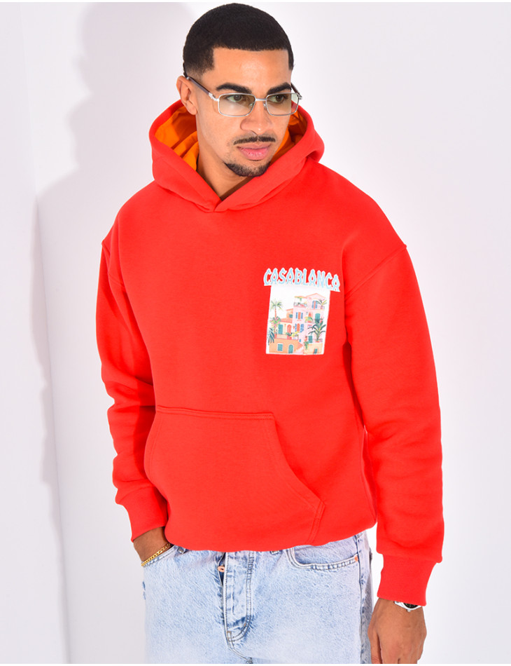 Sweat à capuche "Casablanca"