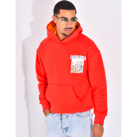 Sweat à capuche "Casablanca"