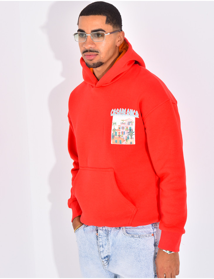 Sweat à capuche "Casablanca"