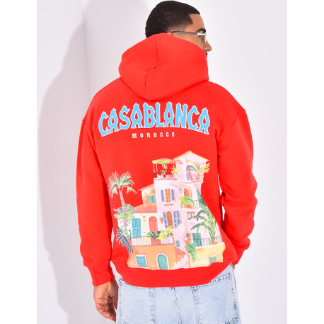 Sweat à capuche "Casablanca"