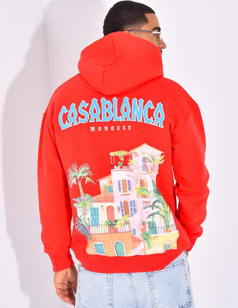 Sweat à capuche "Casablanca"