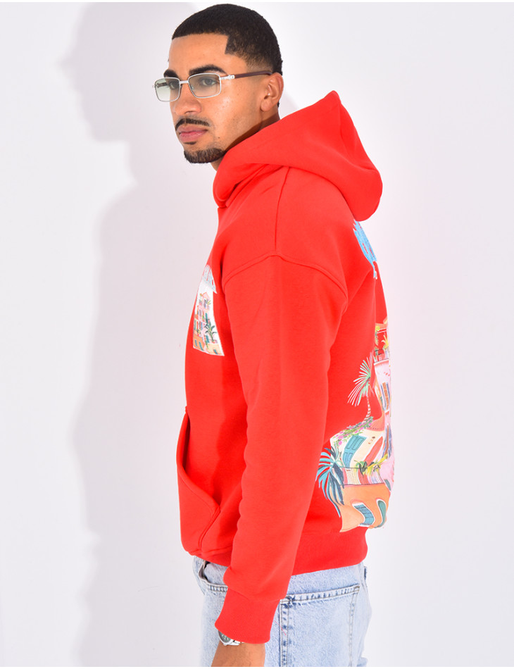 Sweat à capuche "Casablanca"