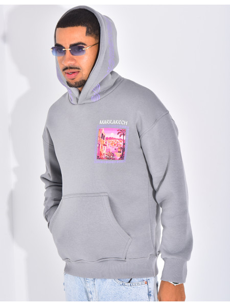 Sweat à capuche "Marrakech"