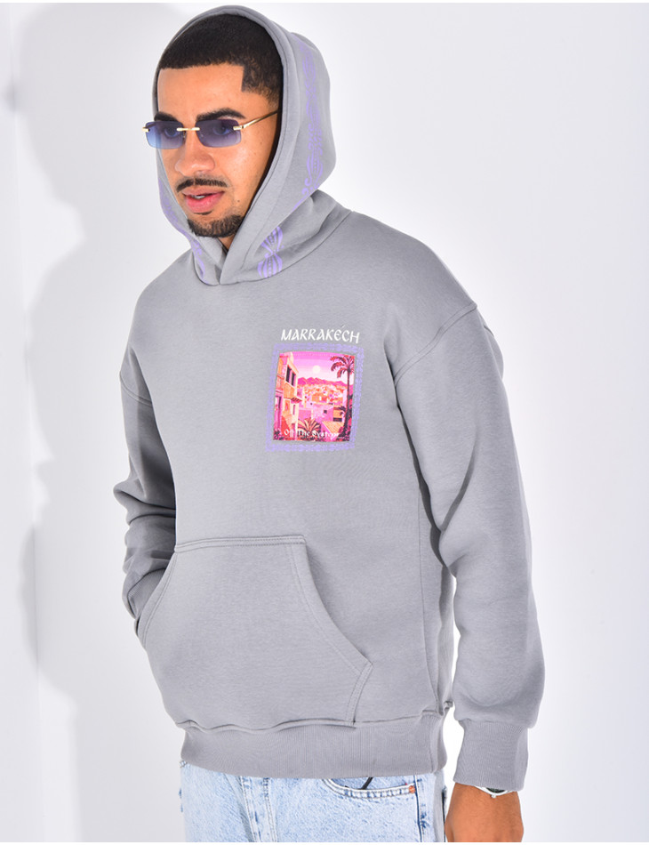 Sweat à capuche "Marrakech"