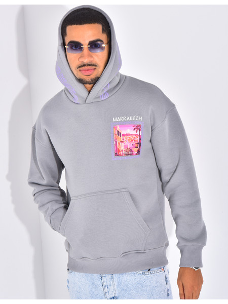 Sweat à capuche "Marrakech"