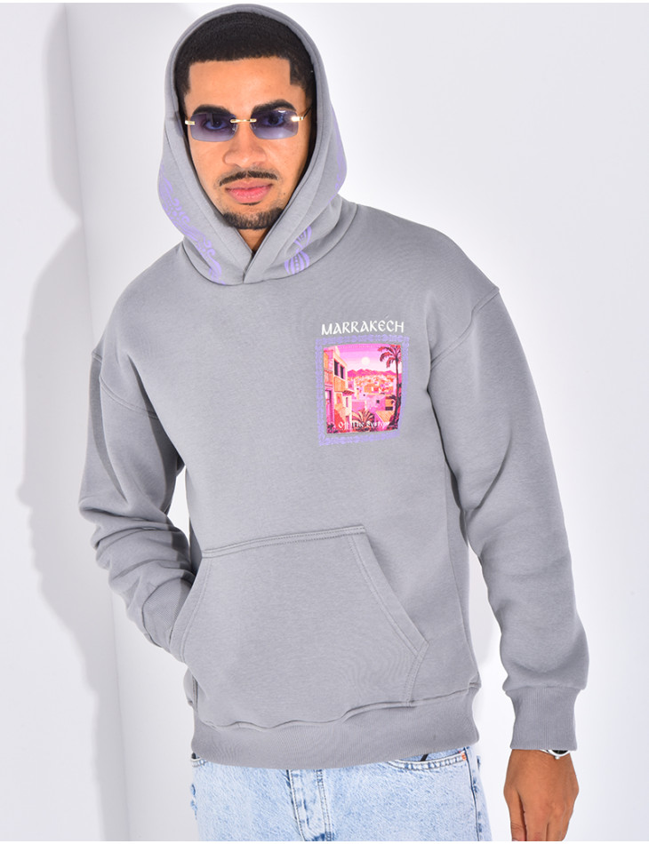 Sweat à capuche "Marrakech"