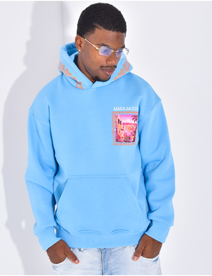 Sweat à capuche "Marrakech"