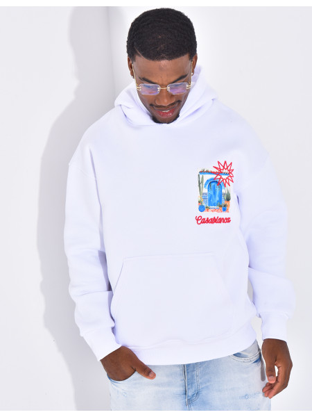 Sweat à capuche "Casablanca"