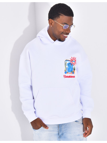 Sweat à capuche "Casablanca"