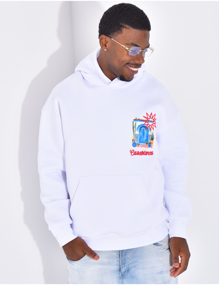 Sweat à capuche "Casablanca"