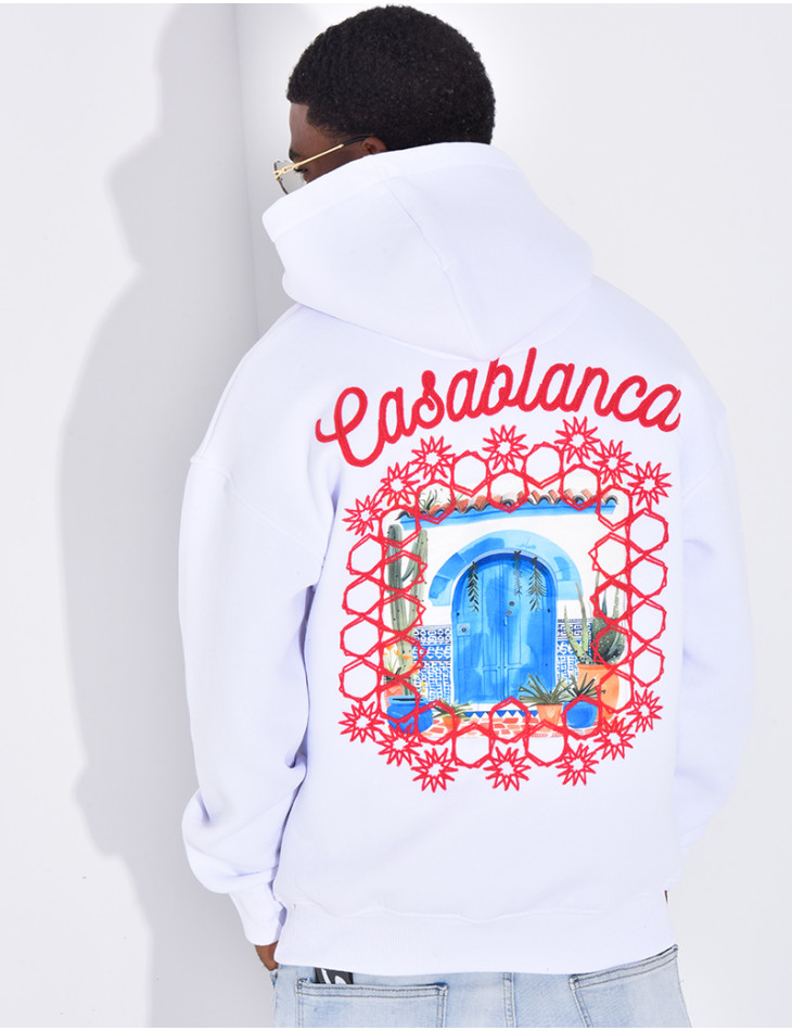 Sweat à capuche "Casablanca"