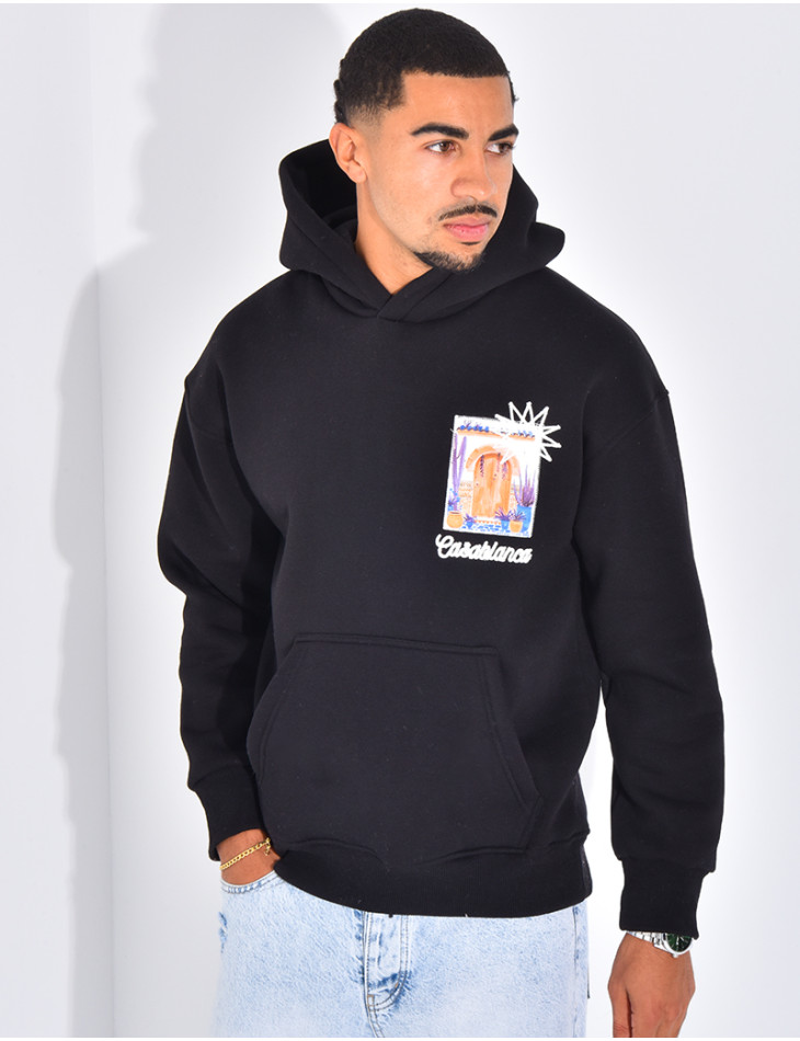 Sweat à capuche "Casablanca"