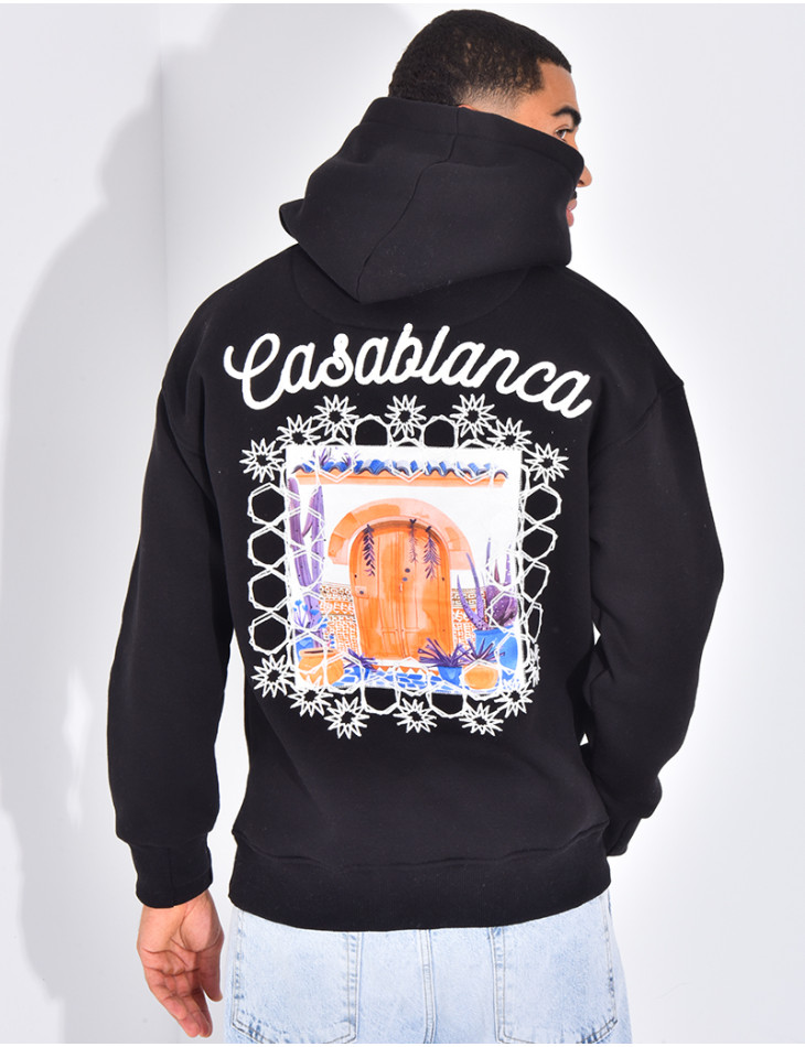 Sweat à capuche "Casablanca"