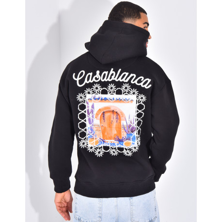 Sweat à capuche "Casablanca"