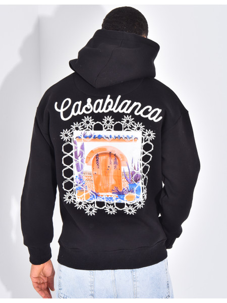 Sweat à capuche "Casablanca"