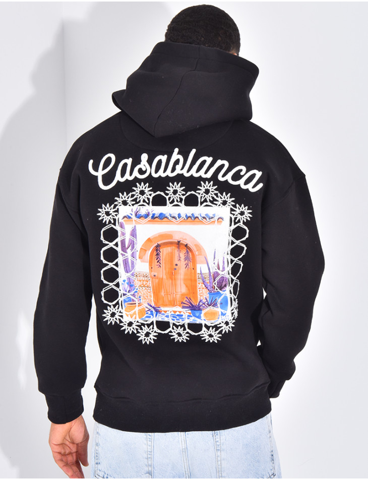Sweat à capuche "Casablanca"