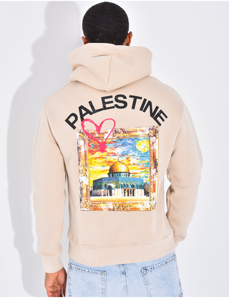Kapuzenpullover „Palästina“