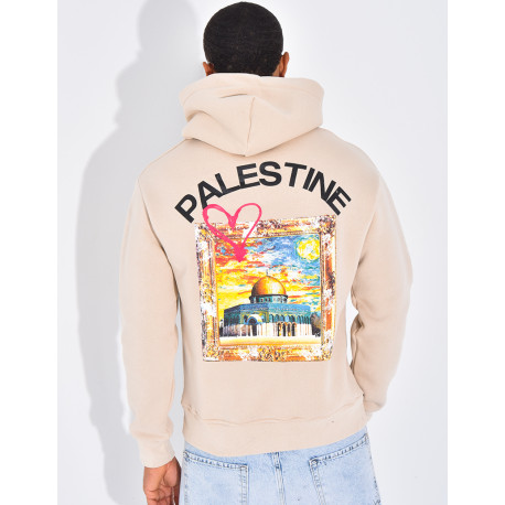 Kapuzenpullover „Palästina“