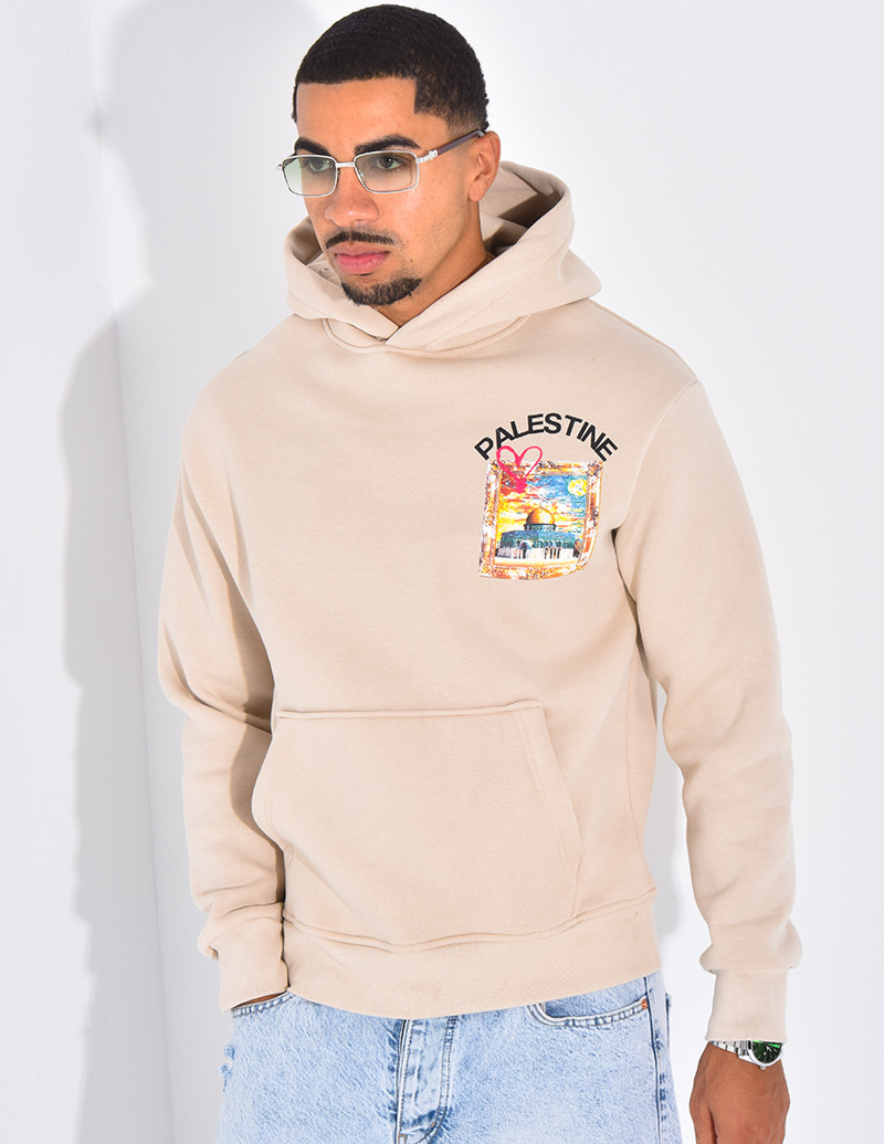 Kapuzenpullover „Palästina“
