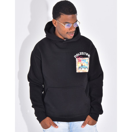 Sweat à capuche "Palestine"