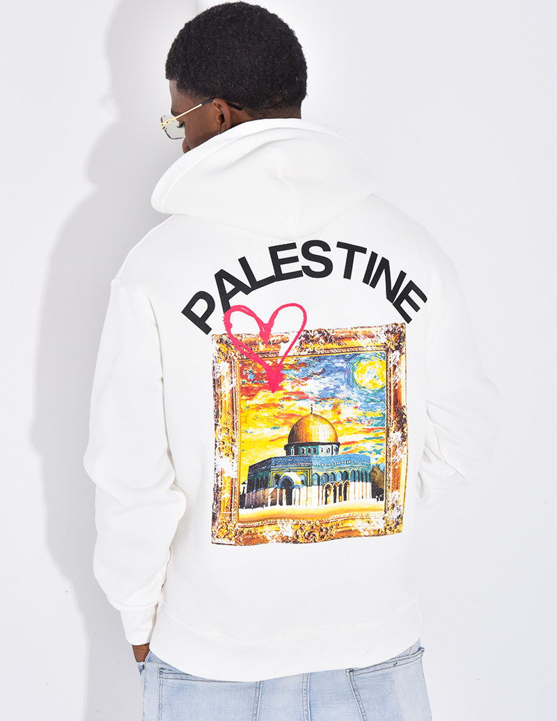 Kapuzenpullover „Palästina“