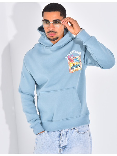 Kapuzenpullover „Palästina“