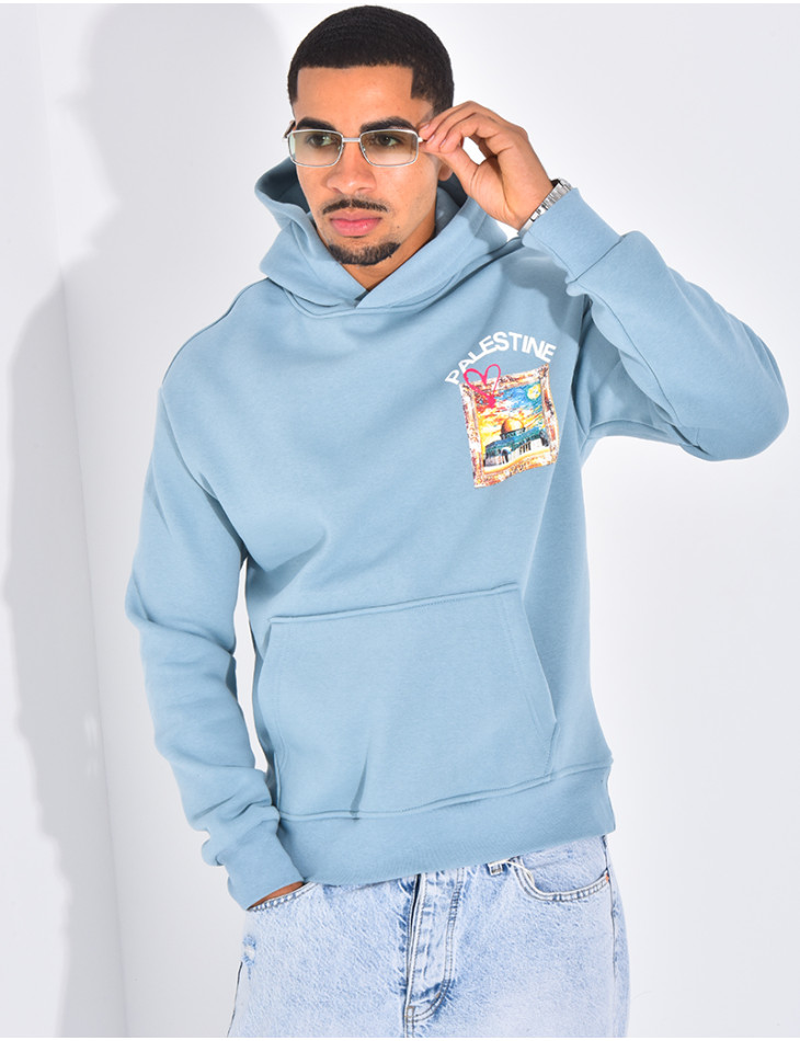 Kapuzenpullover „Palästina“