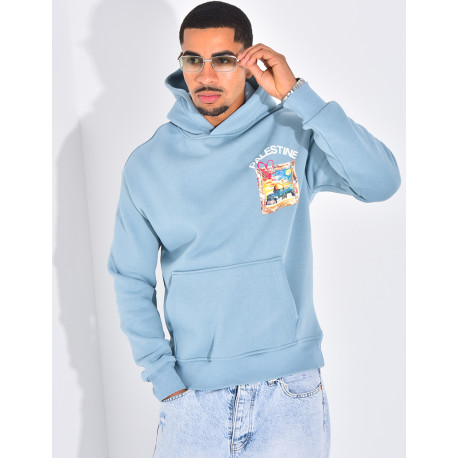 Kapuzenpullover „Palästina“