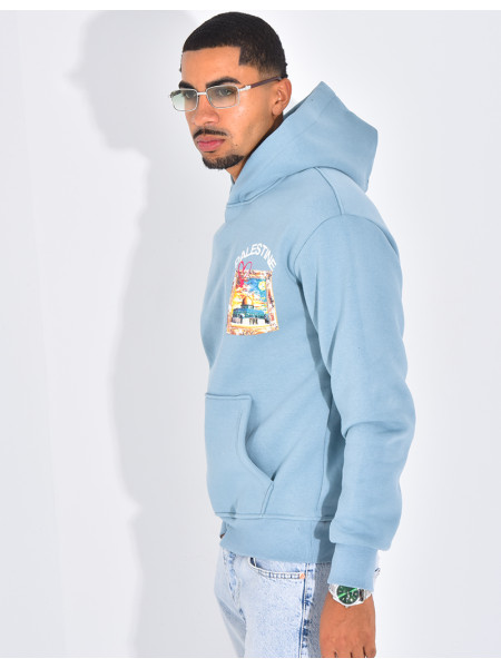 Kapuzenpullover „Palästina“