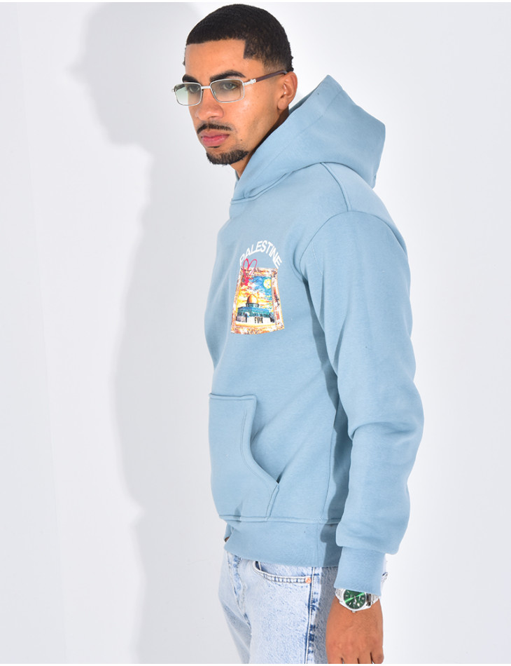Kapuzenpullover „Palästina“