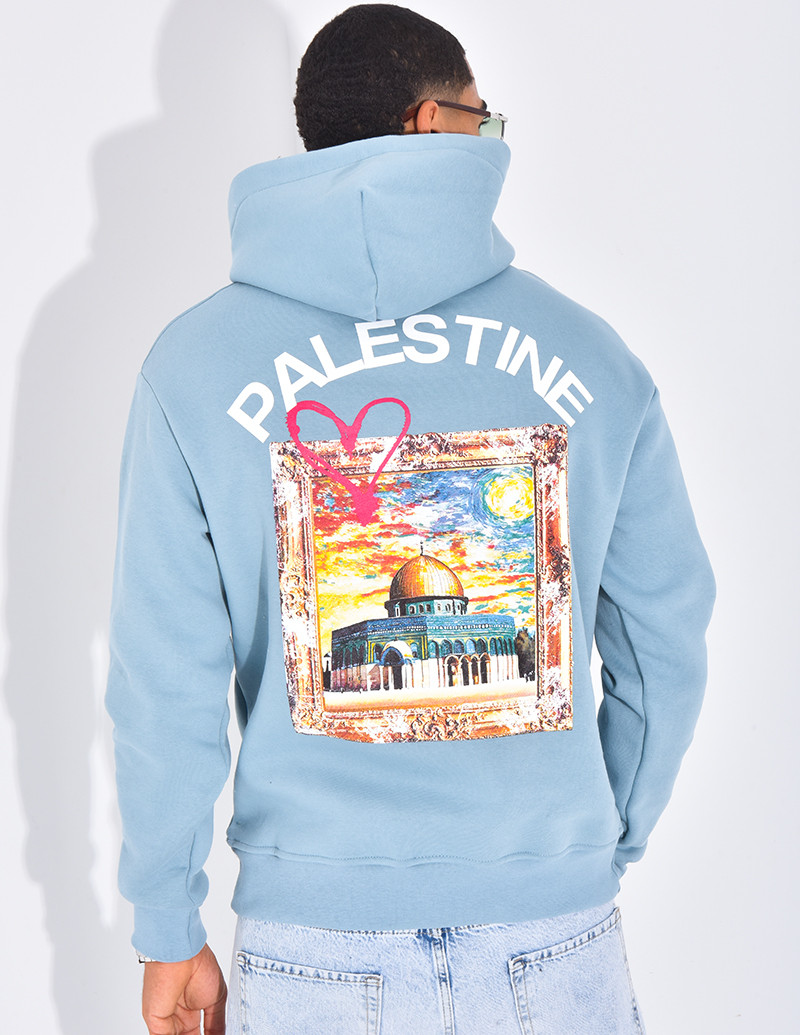 Kapuzenpullover „Palästina“
